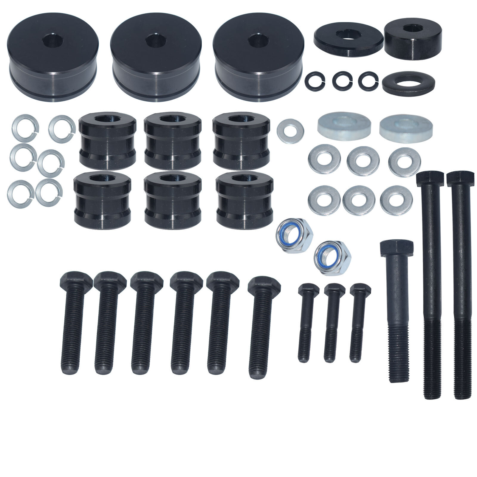 WAY2TUFF 2" Front Coil Strut Spacers – For Toyota Land Cruiser 200 Series (2007+) – Lift Kit