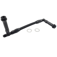 Fit For Holley Dual Fuel Line 1 x Carburettor Inlet Rail Kit -6AN Black Finish