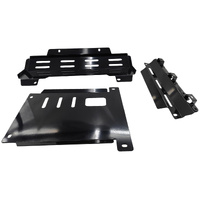 Fit For Mazda BT50 For Isuzu D-Max TFS TFR Sump Guard Underbody Protect 2020-ON Black Bash Plates
