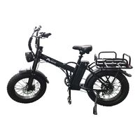 Electric Bike 20" Fold Protable Commuter Bicycle 1500W EBike 60KM/H