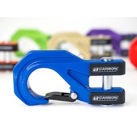 Carbon Offroad MegaPro Winch Hook - Blue