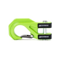 Carbon Offroad MegaPro Winch Hook - Green