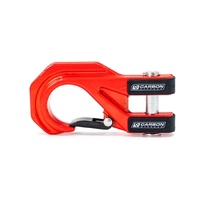 Carbon Offroad MegaPro Winch Hook - Red