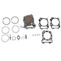 Fit For Suzuki DRZ400 LTZ 400 Kawasaki KFX400 Arctic Cat DVX 400 2000-2021 12151-24F10 434cc Big Bore Cylinder Piston Gasket Kit