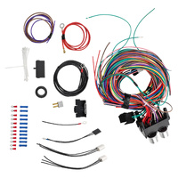 12 Circuit Wiring Harness Kit Universal 12V Muscle Car Street Hot Rod XL Wires