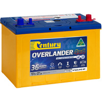 N70ZZLXHD (NEW) Century 4WD & SUV Batteries 9313857335029