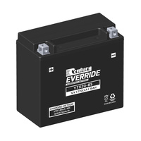 YTX20-BS Century Everride Motorcycle & Powersport Batteries 9313857335944