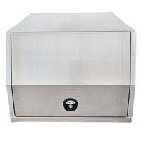 1200mm Long Silvery Aluminium Flat Plate Canopy