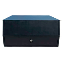 1800mm Long Black Aluminium Flat Plate Canopy