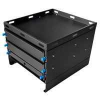 Pantry Slide Out Pantry 4X4 Black Pull-Out Camp Kitchen Storage And Table