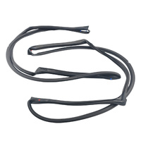 Fit For Jeep Wrangle JK 2007-2018 55395274AW 2 Pcs Front Door Weatherstrip Gasket Seal