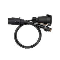 Plug + Play Adaptor 7 Large Round Pin Plug to 7 Large Round Pin Socket