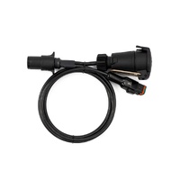 Plug + Play Adaptor 7 Small Round Pin Plug to 7 Large Round Pin Socket