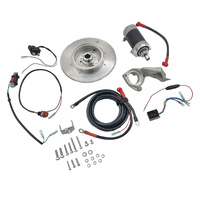 Fit For Yamaha 2 Stroke 30HP Outboard 61N85550-10 Electrical Start Conversion Kit