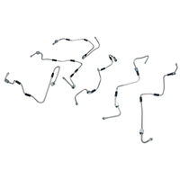 Fit For Toyota Coaster HZB50 HZB56 LandCruiser HZJ75 HZJ78 HZJ79 HZJ105 1HZ 4.2L 1995-2007 6 Pcs Injector Fuel Load Pipe