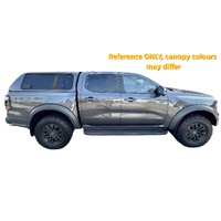 Meteor Grey Force Pro Plus Canopy Side Fold-Up Windows FSW With Rear Door Toupad Lock RR HW LML CA Fit For Ford Ranger 2022