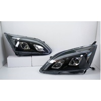 Fit For Honda CR-V CRV 2007-2012 3D LED DRL Looks Projector Headlights