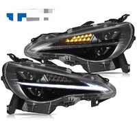 Fit For Subaru BRZ Toyota 86 2012-2020 3D Full LED Headlights W/Animation
