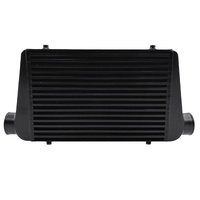 Fit For Universal Intercooler With 3" Inlet/Outlets 450 x 300 x 76mm Black