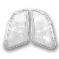 2 x Front Headlight Headlamp Lens Cover Fit For Jeep Grand Cherokee 2011-2013