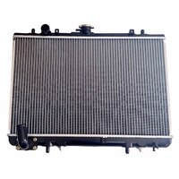 Radiator With Cap Fit For Mitsubishi Triton MK Series 3.0L 6Cyl Petrol Auto/Manual 10/1996-06/2006 MR481788