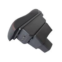 Dual Layer Armrest Box Fit For Suzuki Swift 2005-2021 Center Central Storage Console 