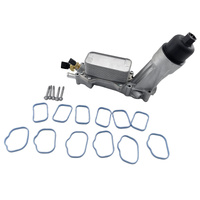 Oil Cooler Filter Adapter Housing Assembly With Gaskets Fit For Dodge Journey For Jeep Cherokee Grand Cherokee Wrangler 5184294AE