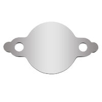 EGR Blanking Plate Fit For Navara D22 D40 2.5L YD25 Common Rail Euro4 spec 06-11 No hole