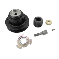 Harmonic Balancer Crank Pulley Black Fit For Mitsubishi Pajero NM NP 3.5L 6G74 Auto/ Man 2000-2006