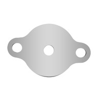 EGR Blanking plate Fit For Nissan ZD30 Patrol Navara 3.0ltr CRD Common Rail with HOLE