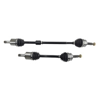 Pair Front CV Joint Axle Shafts Fit For Mitsubishi Colt RG 4A91 1.5L CVT Auto Without ABS 2004-2009