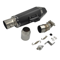 Modified Exhaust Muffler Pipe Silencer Fit For Kawasaki Ninja 300 250 Z250 2013-2016 