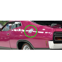 Petrol Fuel Cap With Surround & Speed Nuts Fit For Ford XA XB Falcon GT GS Fairmont