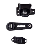 3 Piece Set Engine Motor Mounts & Trans Mount Fit For Nissan Cube Tiida Versa 1.8L