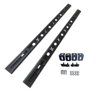 1 Pair Of 100kg Rating Roof Racks Carry Bars 1340mm wide Fit For Tub Canopy