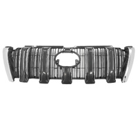 Radiator Grille Front Grill Chrome Fit For Toyota Landcruiser Prado J150 Series 2013-2017