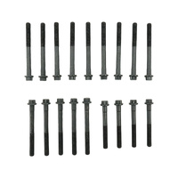 18 Pcs Engine Cylinder Head Bolt Set Fit For Toyota Hilux LN106 LN107 LN111 LN86 4cy 2.8L 3L 1988-1999