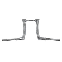 Fit For Harley Davidson Sportster XL883 XL1200 X48 72 Street Bob Dyna 14" Rise 2" Ape Hanger Handlebar Chrome 