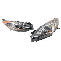 Pair Head Light Lamp Fit For Mazda 3 BL Sedan Hatch 2009-2013