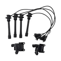 Ignition Coil & Top Gun Lead Kit Fit For Toyota Hilux RZN149R RZN169R 2.7L 3RZ-FE 4 Cylinder MPFi 16V 1997-2005