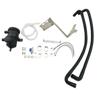 Oil Catch Can Kit Fit For Toyota Landcruiser 70 Series 4.5L V8 Turbo Diesel VDJ76 78 79 1VD-FTV DOHC 32V 2007-ON
