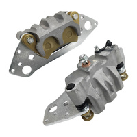 Pair Front Brake Caliper With Pads Left & Right Hand Side Fit For Polaris Brutus GEM Ranger 500 570 700 800 900 1000