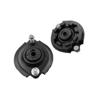 Pair Front Strut Mounts With 14mm ID Bearing Fit For Toyota Starlet EP91R Tercel EL41 EL51 48609-16220