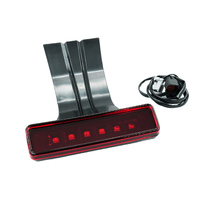 1 x Red Brake Light Without Spare Tire Holder Fit For Jeep Wrangler JK 2007-2018