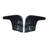 Pair Fit For Mitsubishi Triton MQ 01/2015-10/2018 Smoked Black Tail Lights 