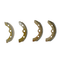 Fit For Club Car DS 1995-Up Precedent 2004-Up 101823201 27249G01 J55-W2536-00 4 Pcs Golf Cart Brake Shoes 