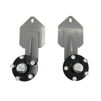 Pair 5 Lug Shipping Container Wheels With Hub 5x4.75 Fit For 20ft & 40ft Container For Holden HQ Stud Pattern