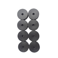 Universal 1'' Polyethylene Body Lift Block 70mm Dia x 25mm High x 10mm Hole 8 Pcs