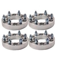 MAX PEEDING RODS 4x 35mm 6x139.7mm 12x1.5 Wheel Spacer Spacers For Nissan Patrol GQ GU 6x5.5''