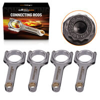 MAX PEEDING RODS Fit For Nissan FJ20 Skyline DR30 Silvia S12 22mm Pin H-Beam Connecting Rod Conrods